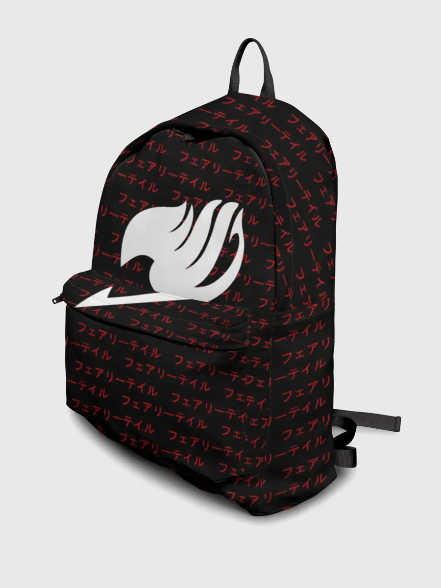 Рюкзак джинсовый / Лого Фейритейл белое