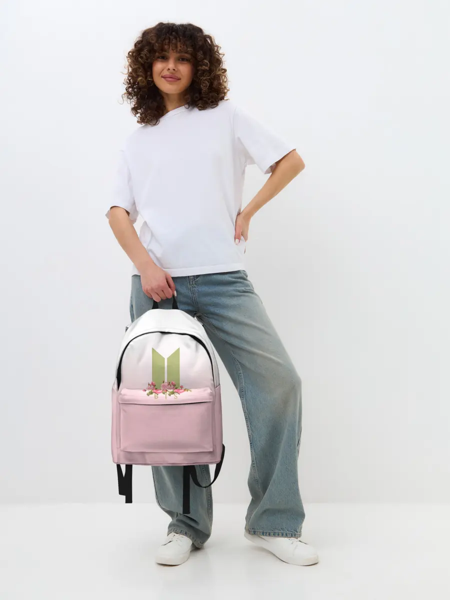 Рюкзак джинсовый / BTS