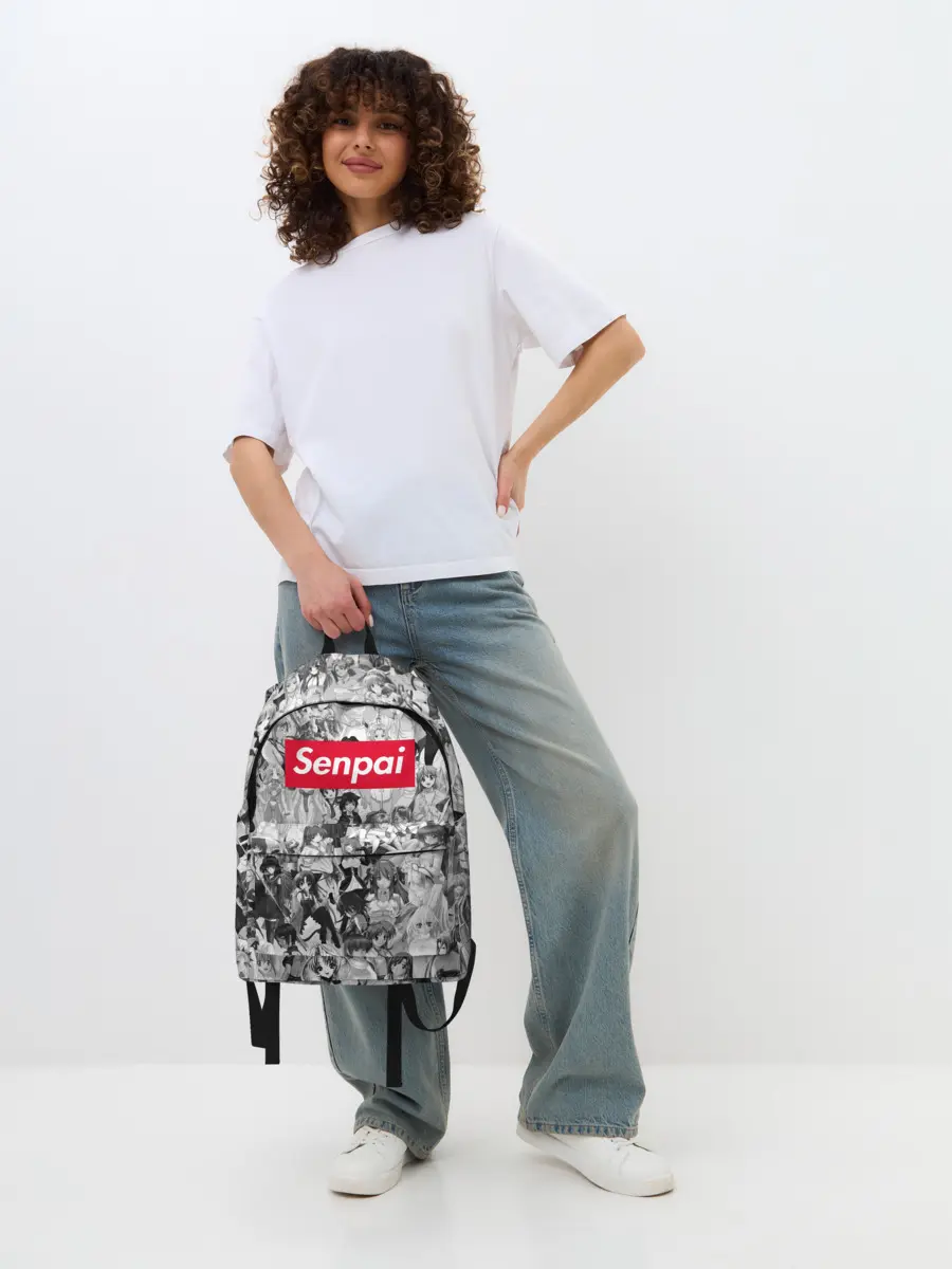 Рюкзак джинсовый / SENPAI