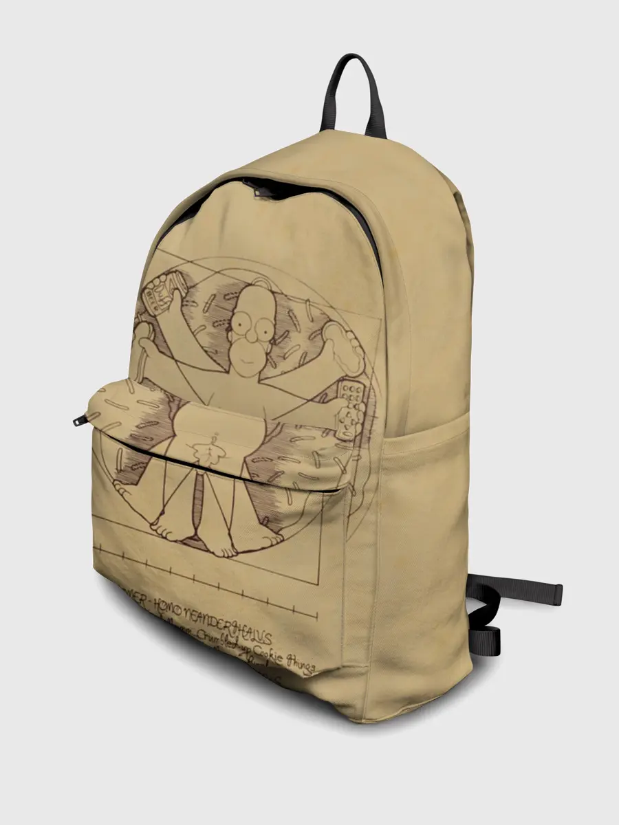 Рюкзак джинсовый / Гомер Да Винчи