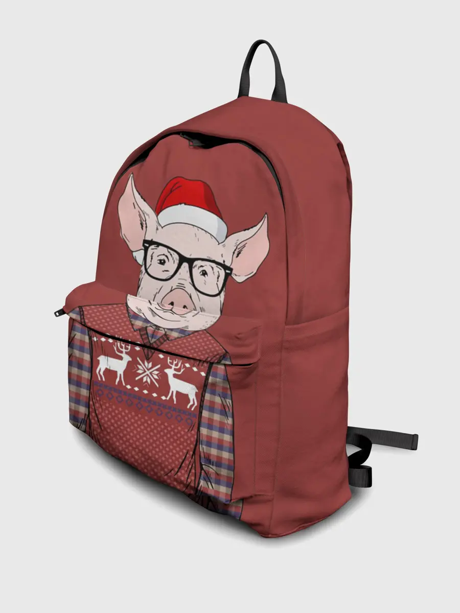 Рюкзак джинсовый / New Year Pig