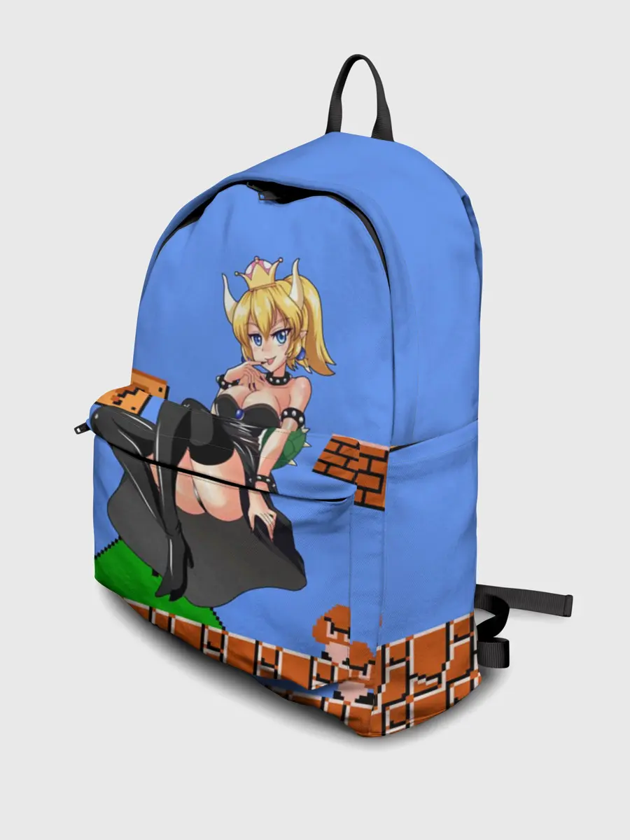 Рюкзак джинсовый / Bowsette