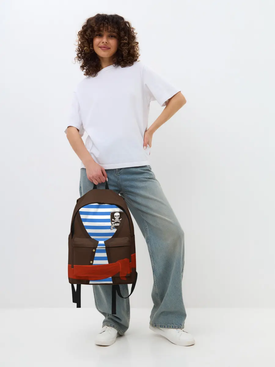 Рюкзак джинсовый / Костюм пирата