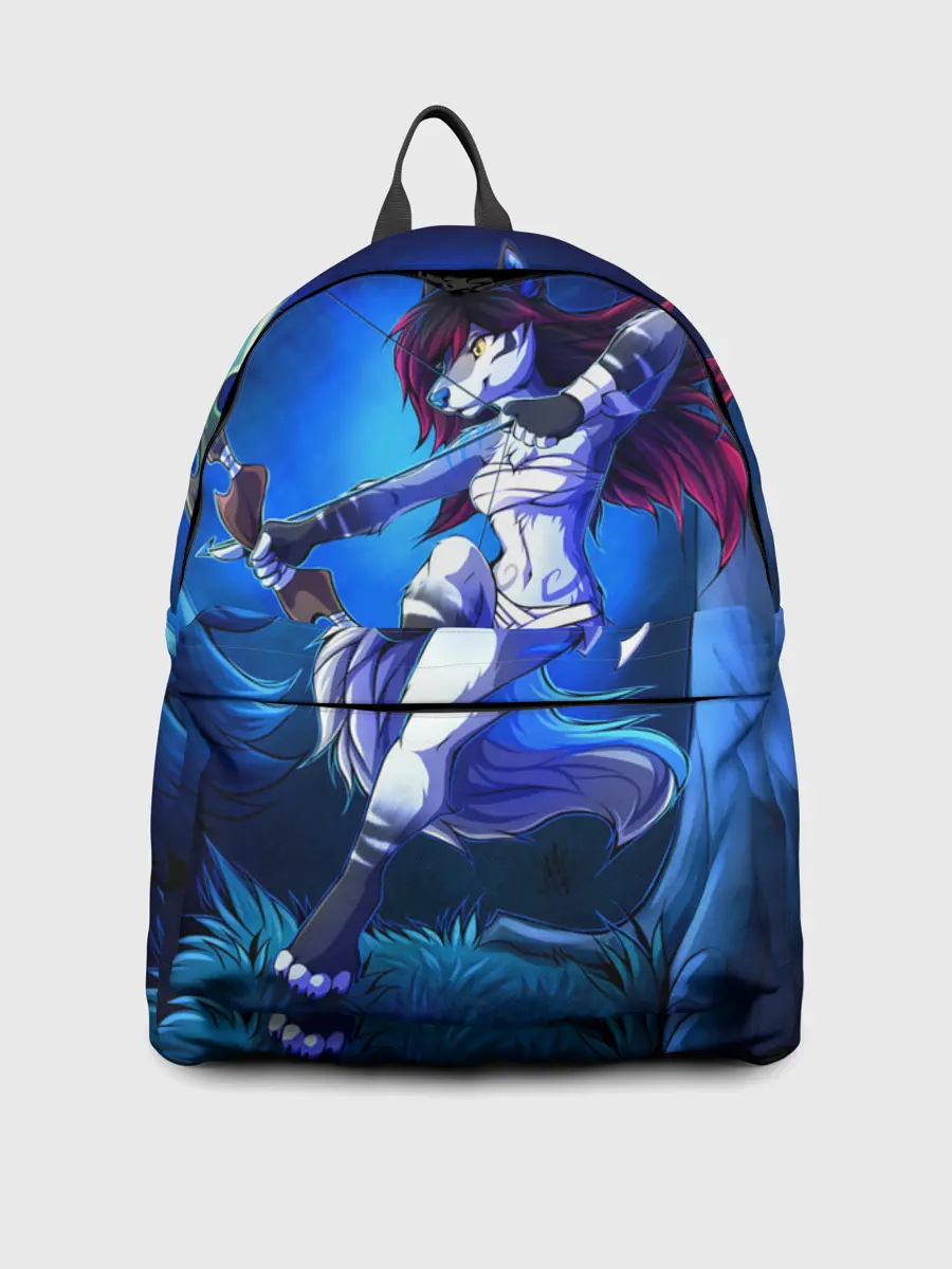 Рюкзак джинсовый / Furry warrior