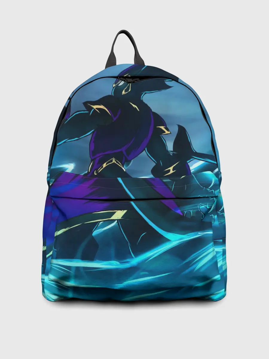 Рюкзак джинсовый / Демон