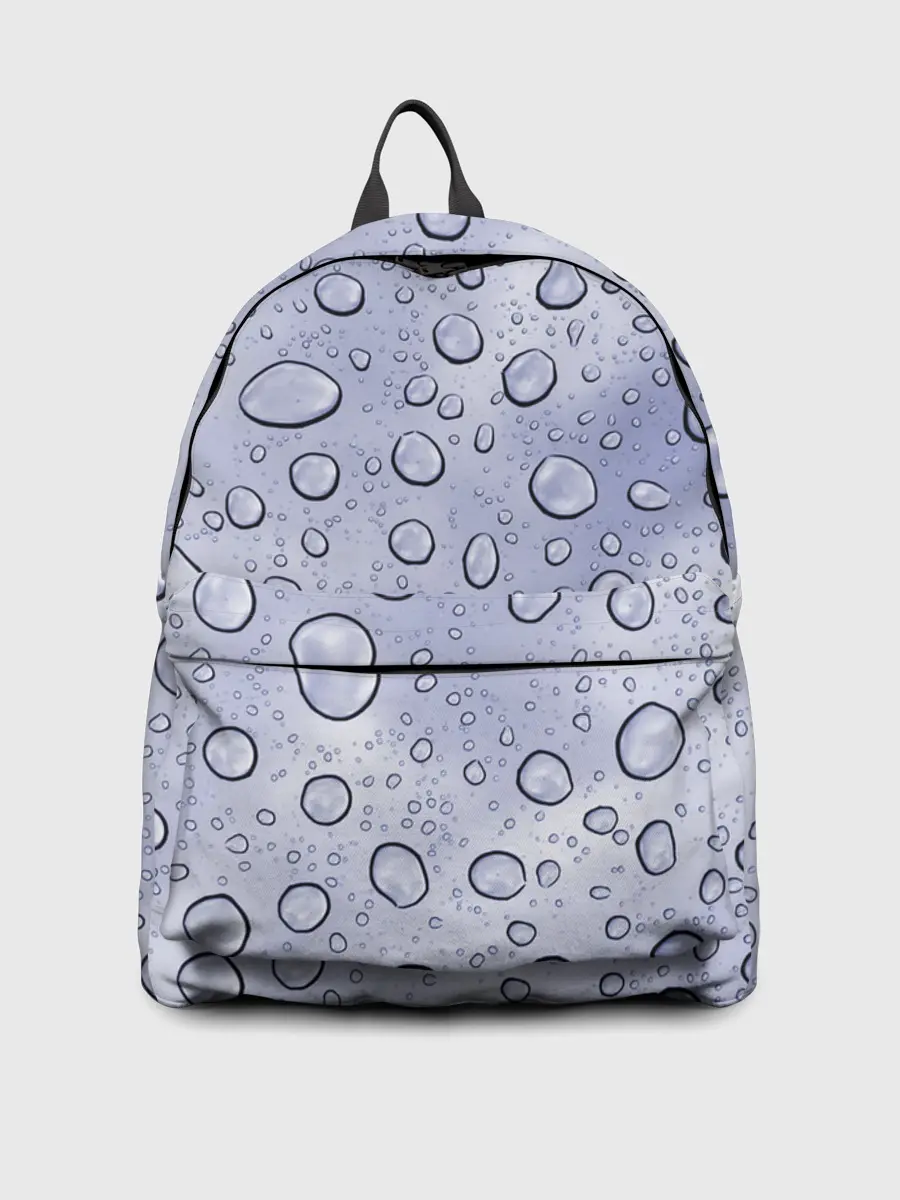 Рюкзак джинсовый / Капли на Стекле