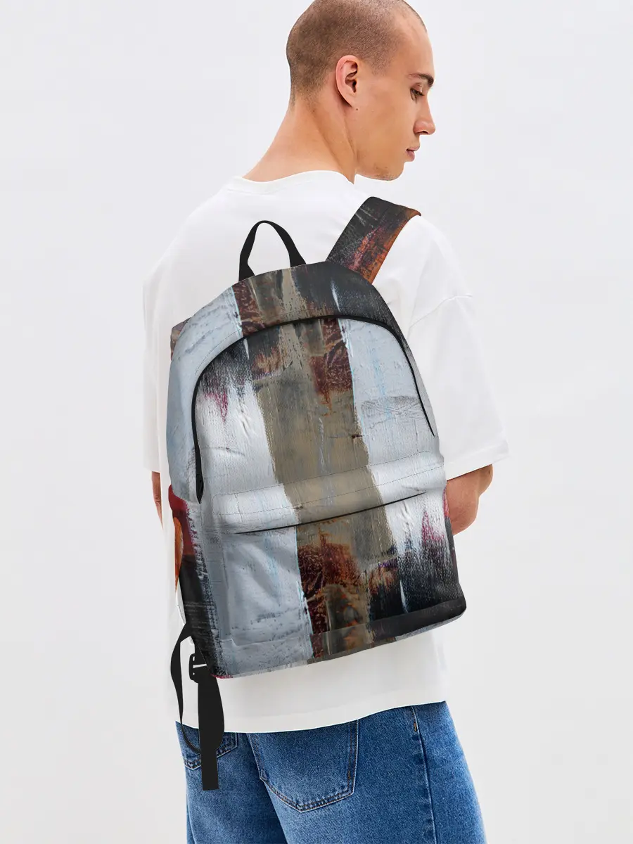 Рюкзак джинсовый / Абстракция Красок