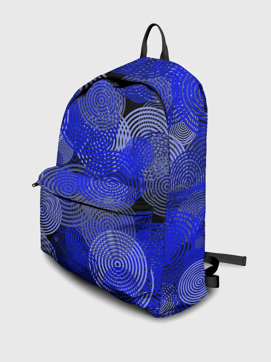 Рюкзак джинсовый / Синие круги