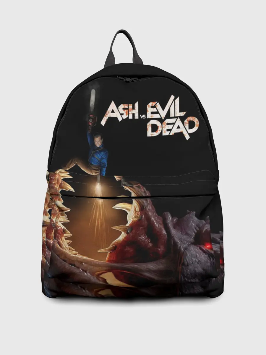 Рюкзак джинсовый / Эш против демона