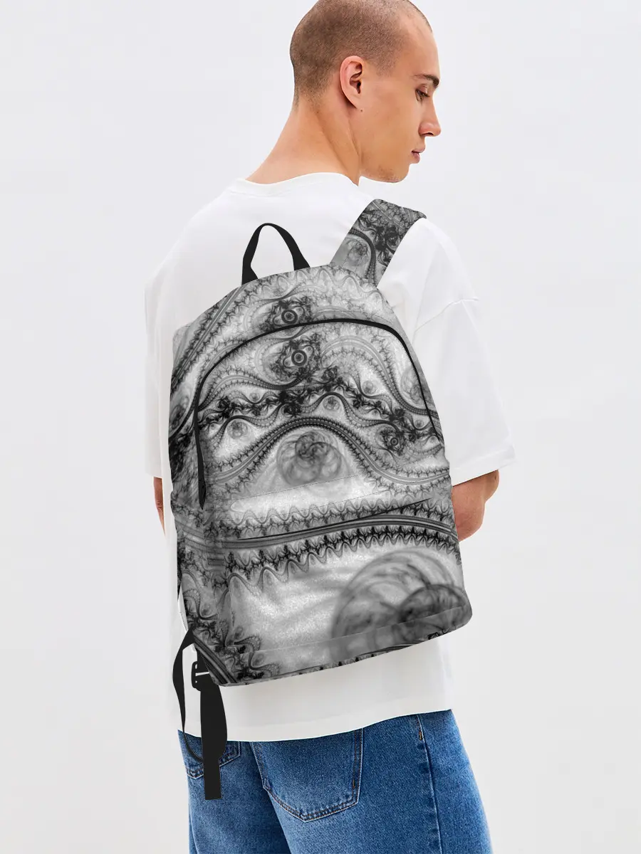 Рюкзак джинсовый / Spilled ink Texture