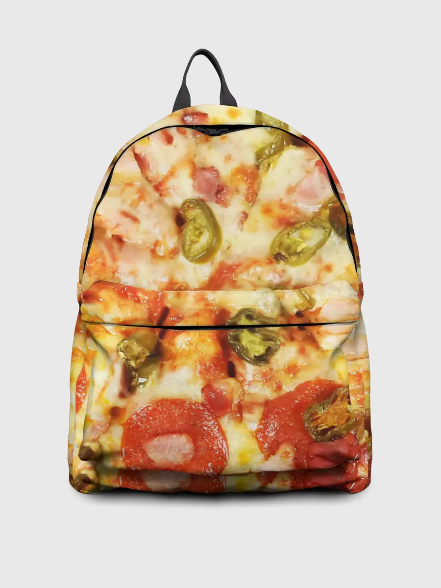 Рюкзак джинсовый / Пицца