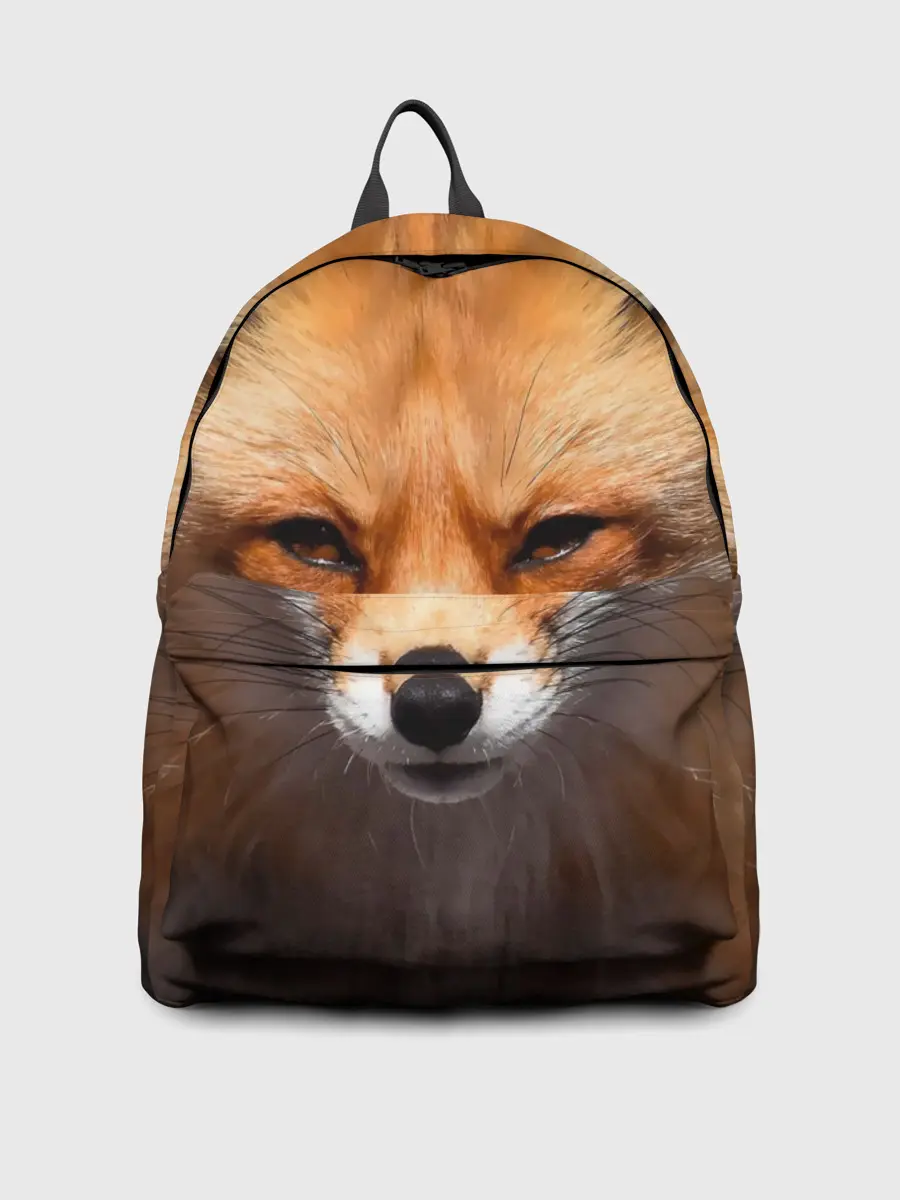 Рюкзак джинсовый / Хитрая лисица