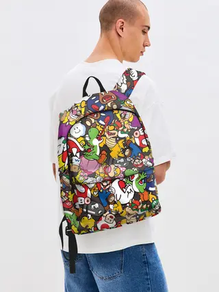 Рюкзак джинсовый / Capcom World