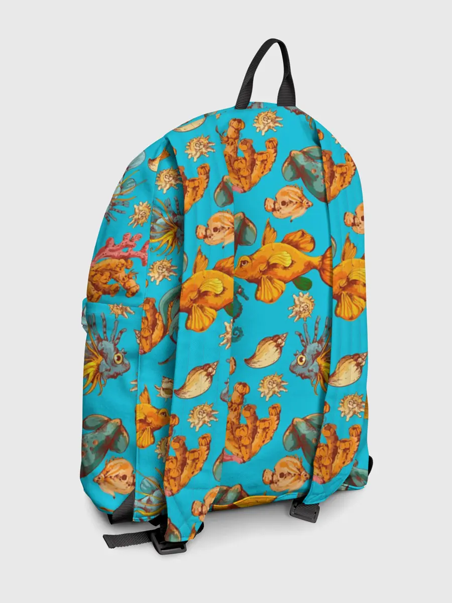 Рюкзак джинсовый / Подводный мир