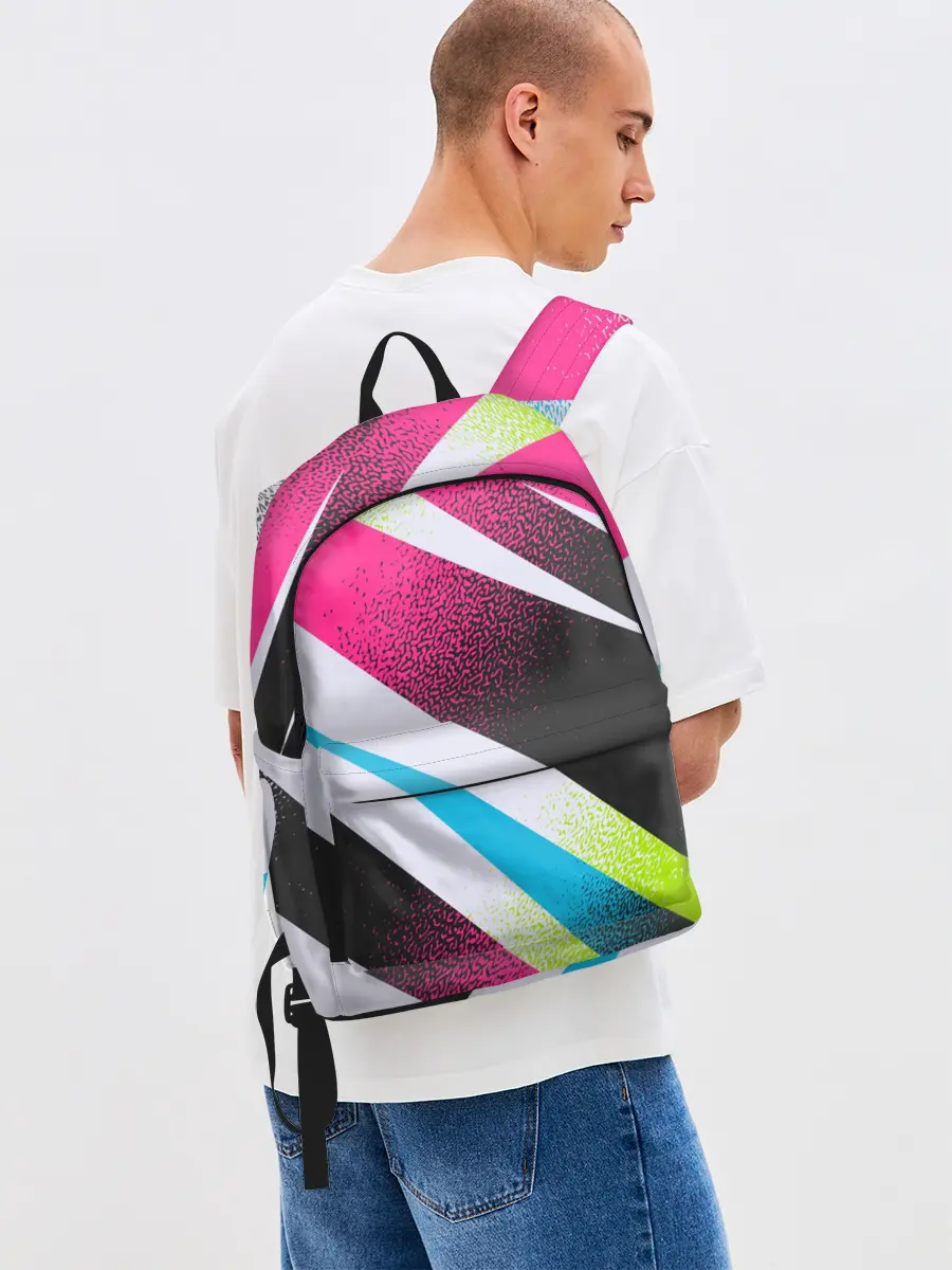 Рюкзак джинсовый / Sport style: Линии