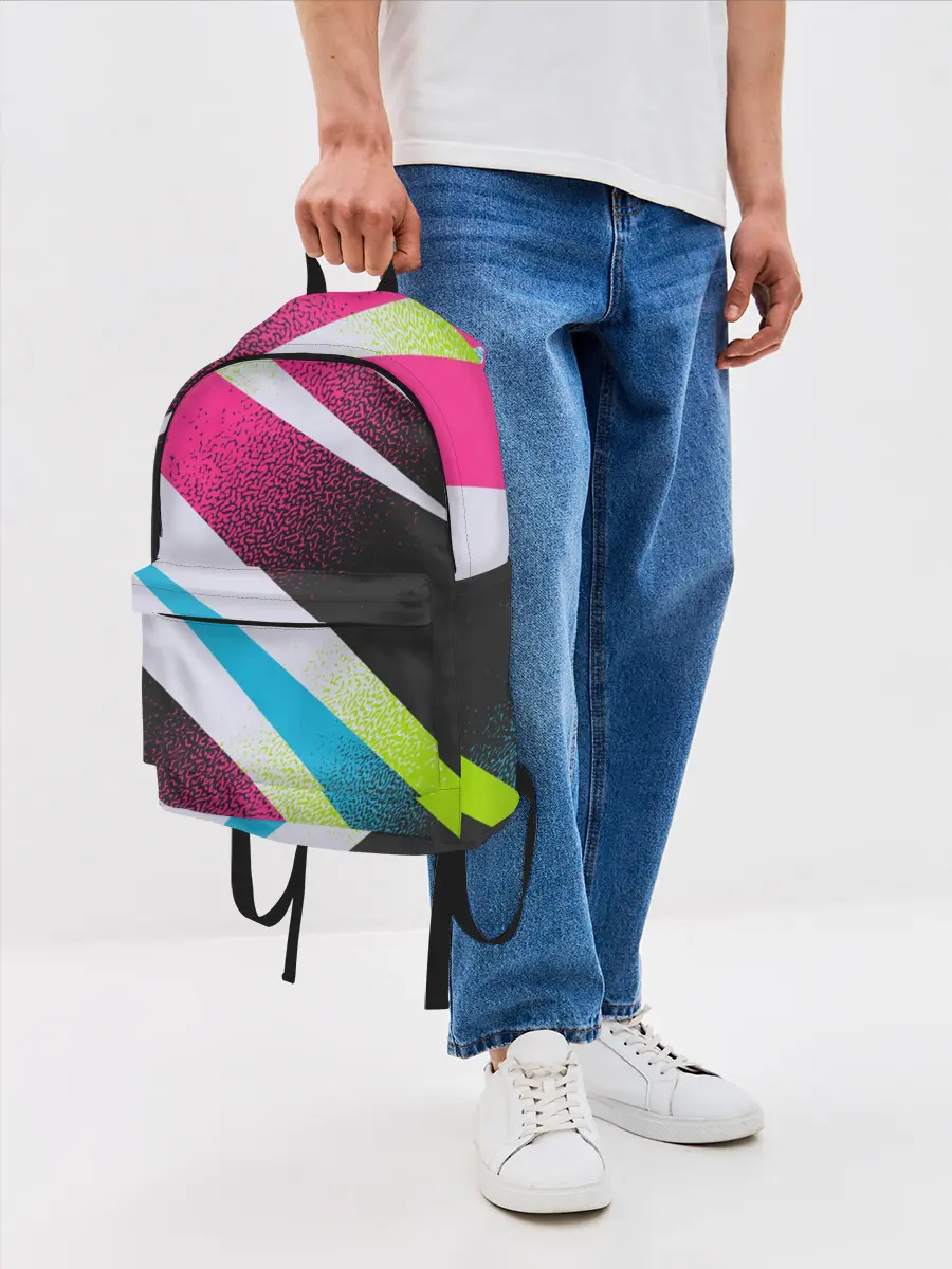 Рюкзак джинсовый / Sport style: Линии