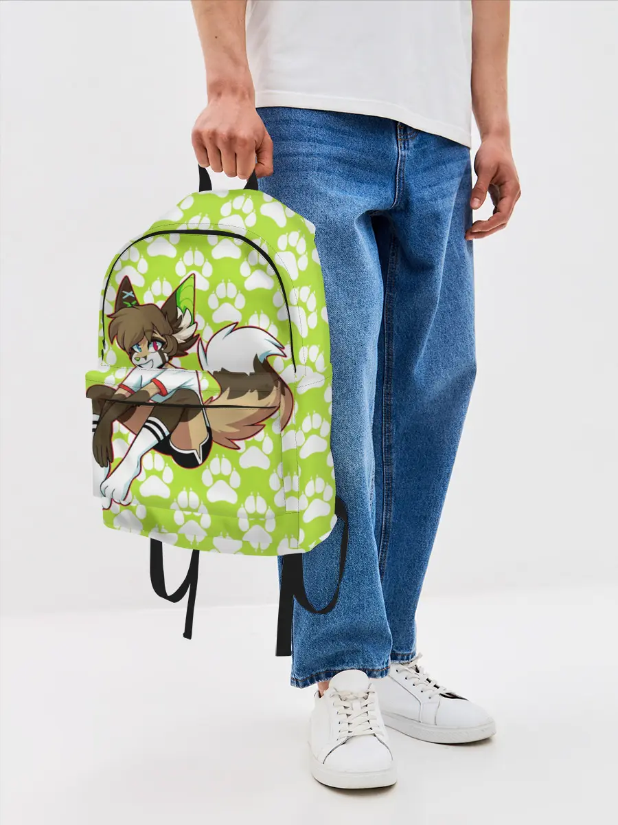 Рюкзак джинсовый / Фурии Лис