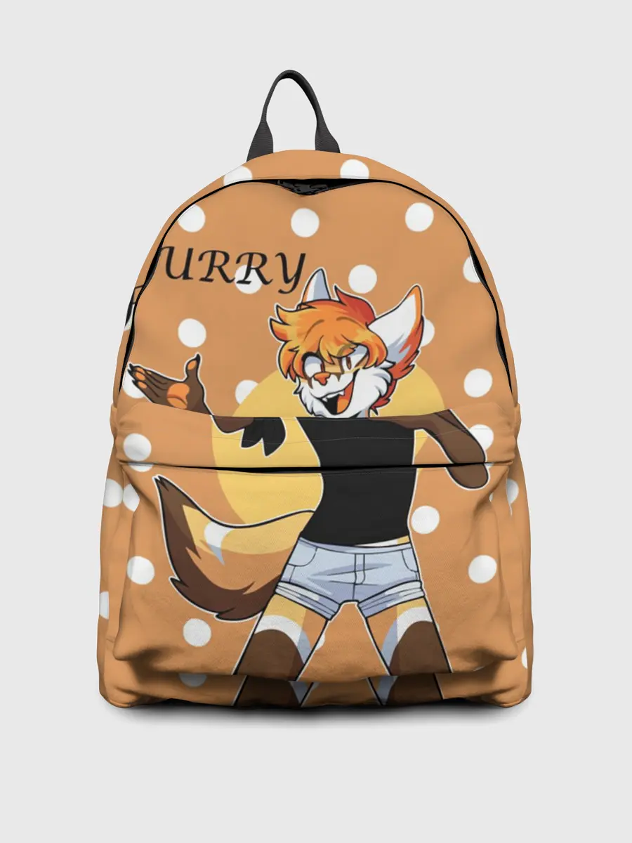 Рюкзак джинсовый / Furry fox guy