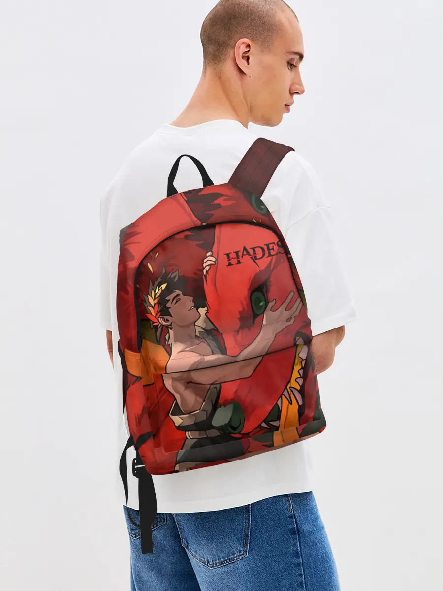 Рюкзак джинсовый / Hades Zagreus