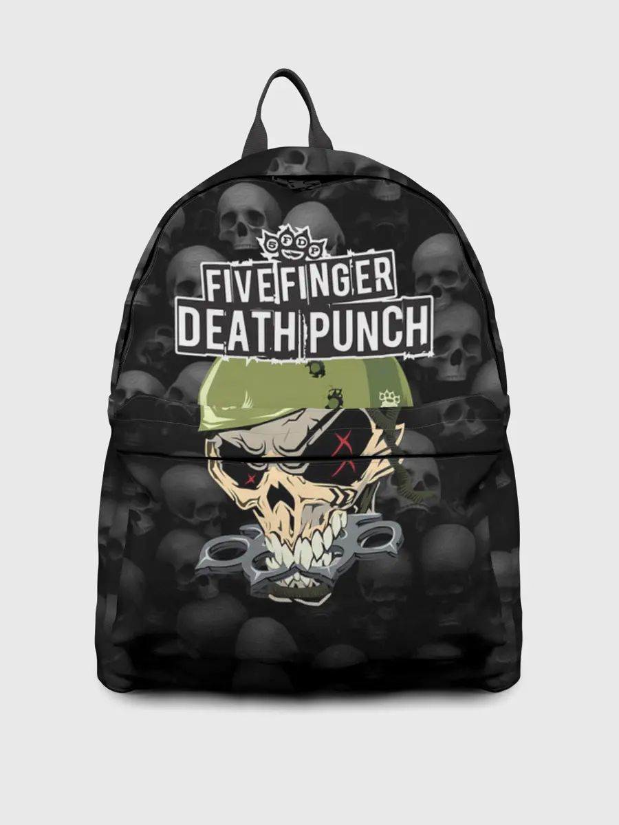 Рюкзак джинсовый / Five Finger Death Punch | 5FDP