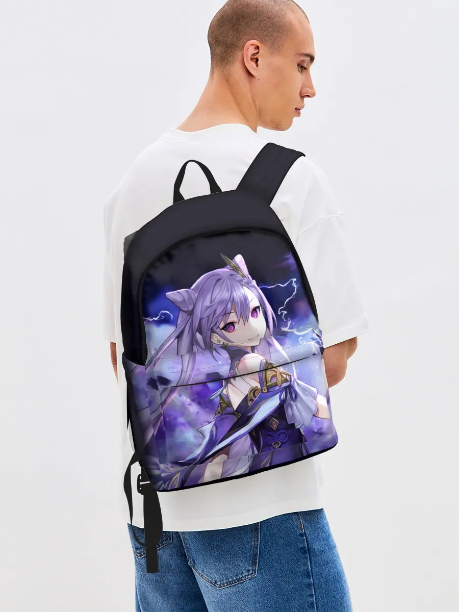 Рюкзак джинсовый / КЭ ЦИН - Genshin Impact