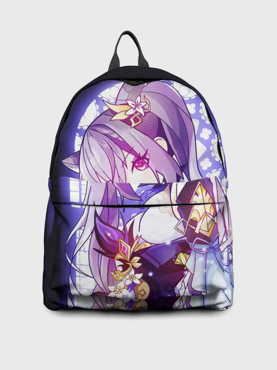 Рюкзак джинсовый / Keqing - Genshin Impact