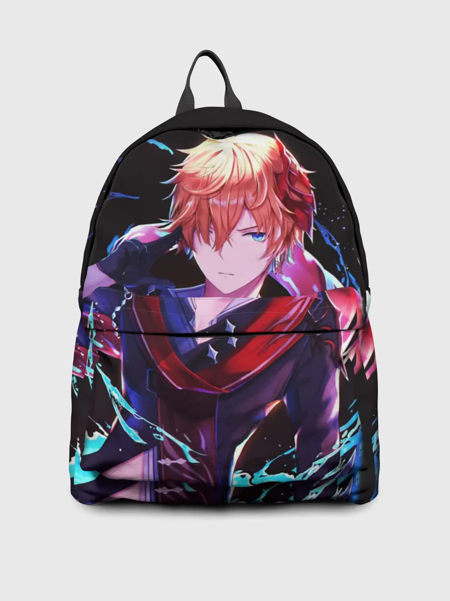 Рюкзак джинсовый / ТАРТАЛЬЯ - ИГРА GENSHIN IMPACT