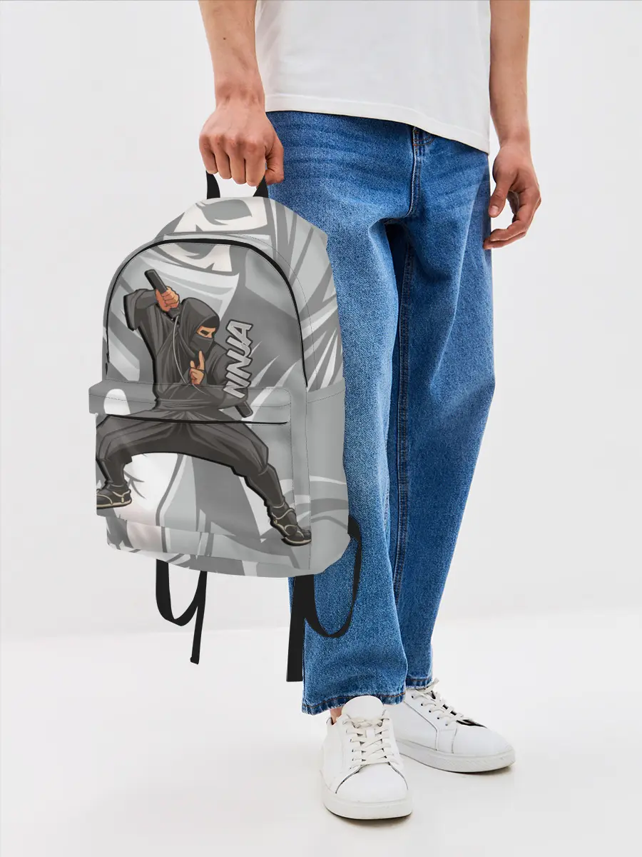 Рюкзак джинсовый / Ниндзя