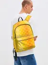 Рюкзак джинсовый / Желтая чешуя