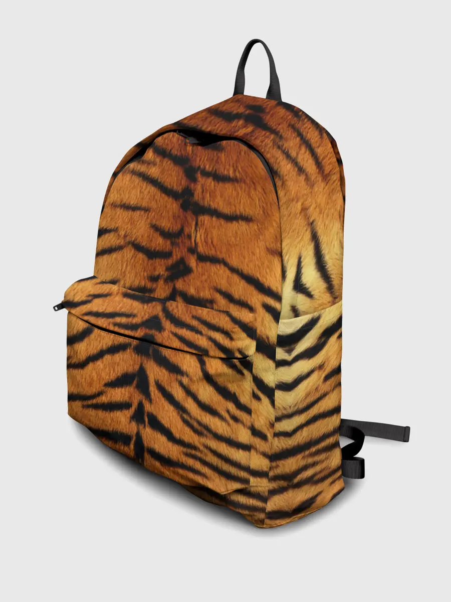 Рюкзак джинсовый / Шкура Тигра