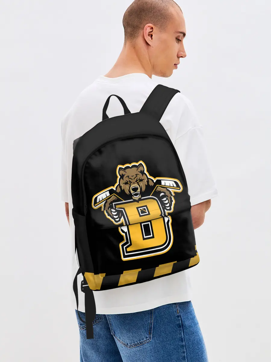 Рюкзак джинсовый / BOSTON BRUINS