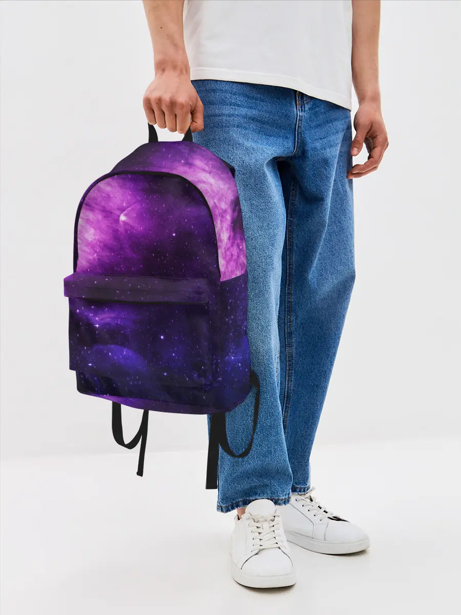 Рюкзак джинсовый / Холодный космос
