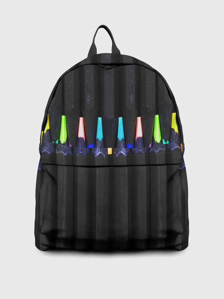 Рюкзак джинсовый / Цветные Карандаши