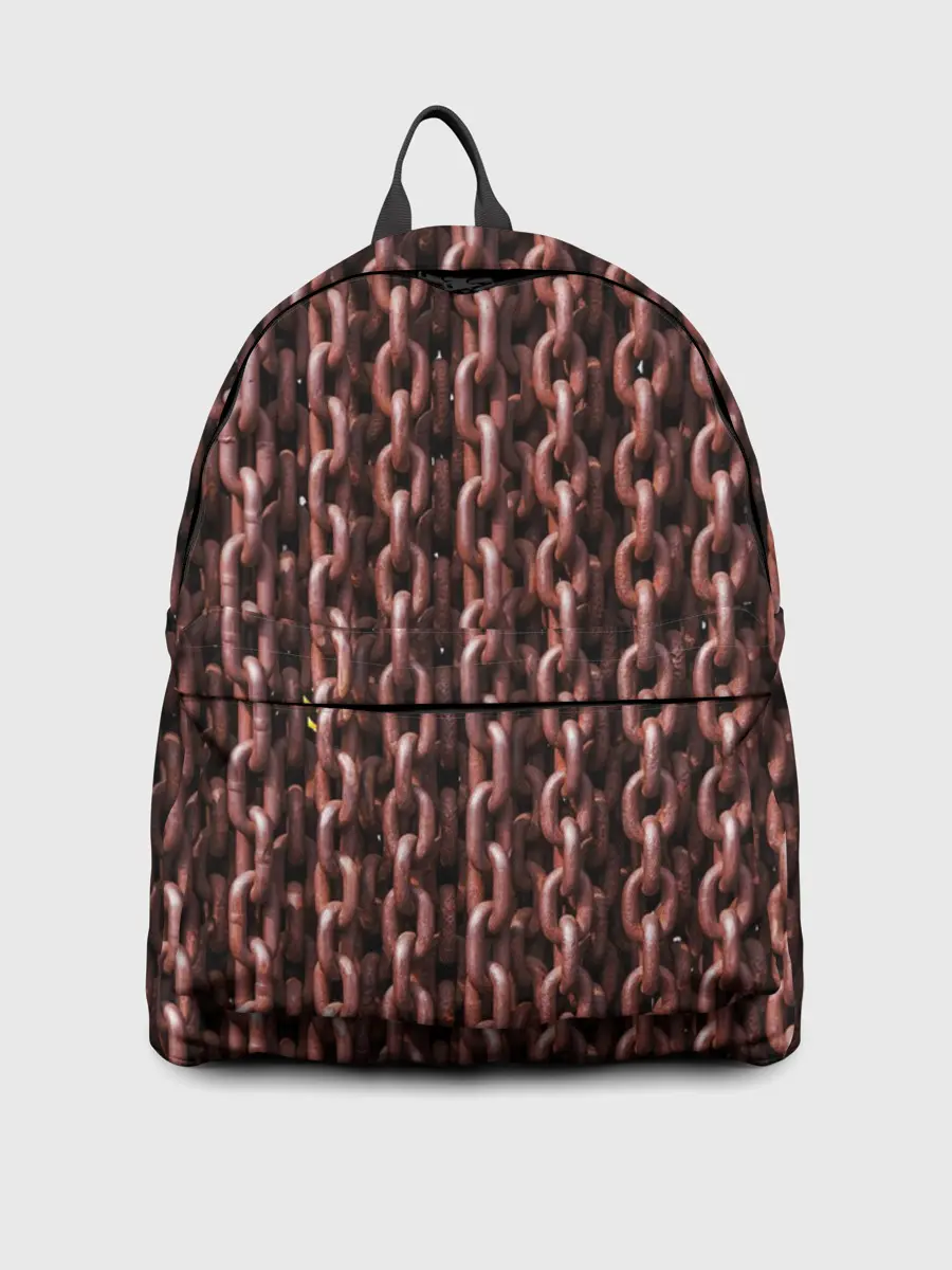 Рюкзак джинсовый / Цепи