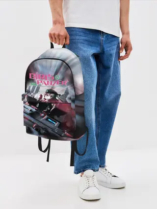 Рюкзак джинсовый / Девушки и танки | Арису Симада