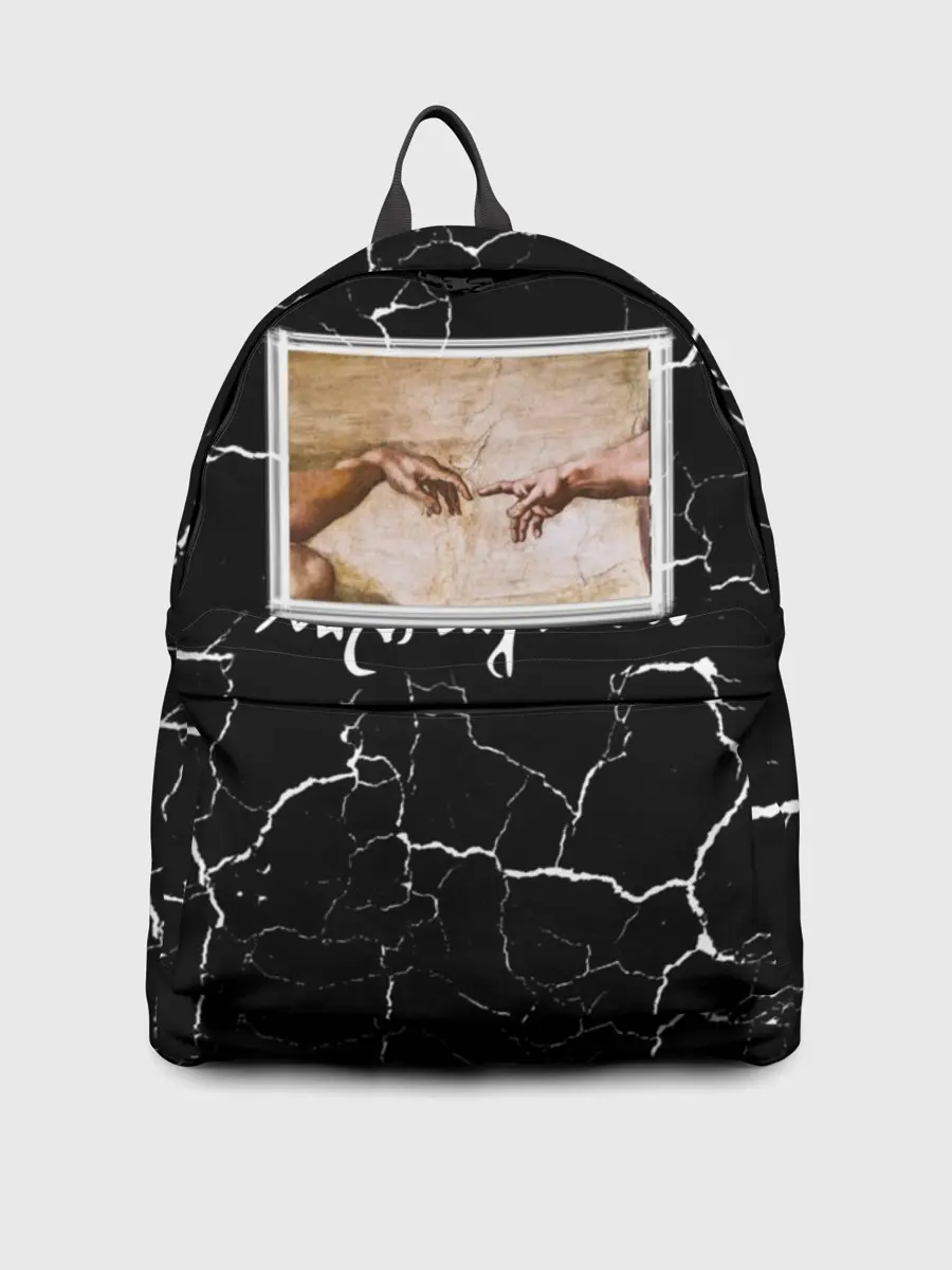 Рюкзак джинсовый / La creazione di Adamo