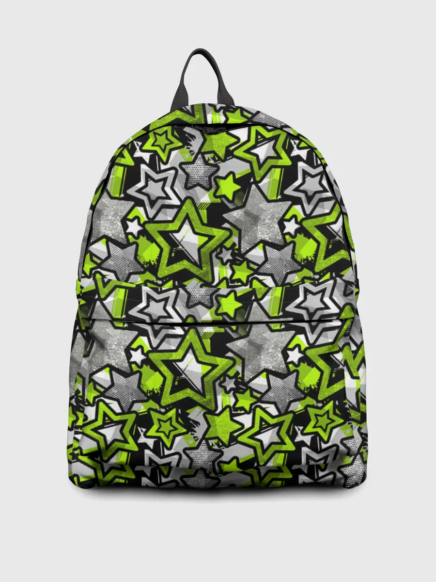 Рюкзак джинсовый / 3D звездочки