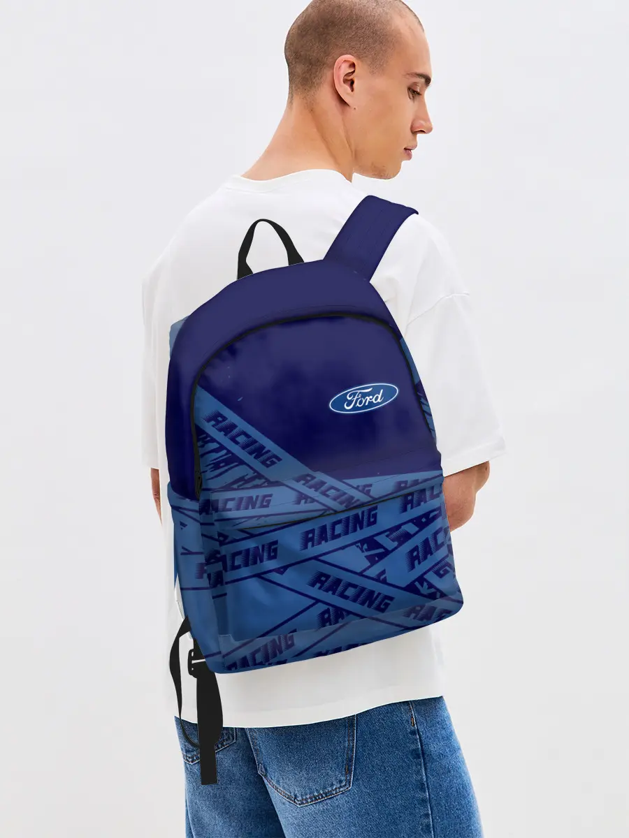 Рюкзак джинсовый / Форд - Racing