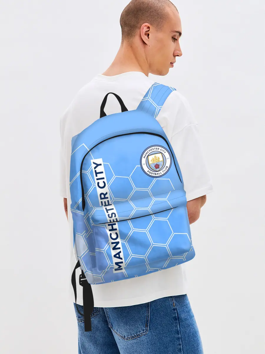 Рюкзак джинсовый / MANCHESTER CITY / МАНЧЕСТЕР