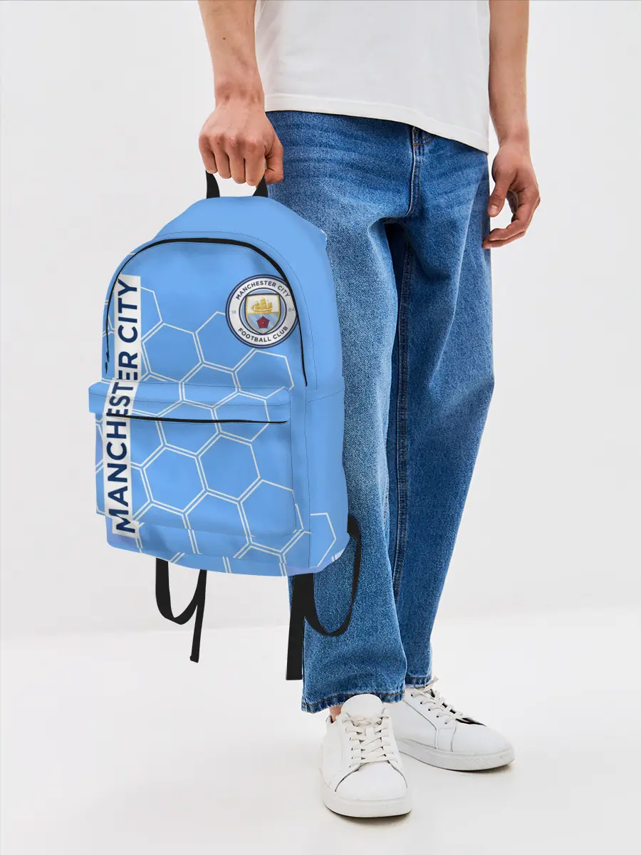 Рюкзак джинсовый / MANCHESTER CITY / МАНЧЕСТЕР
