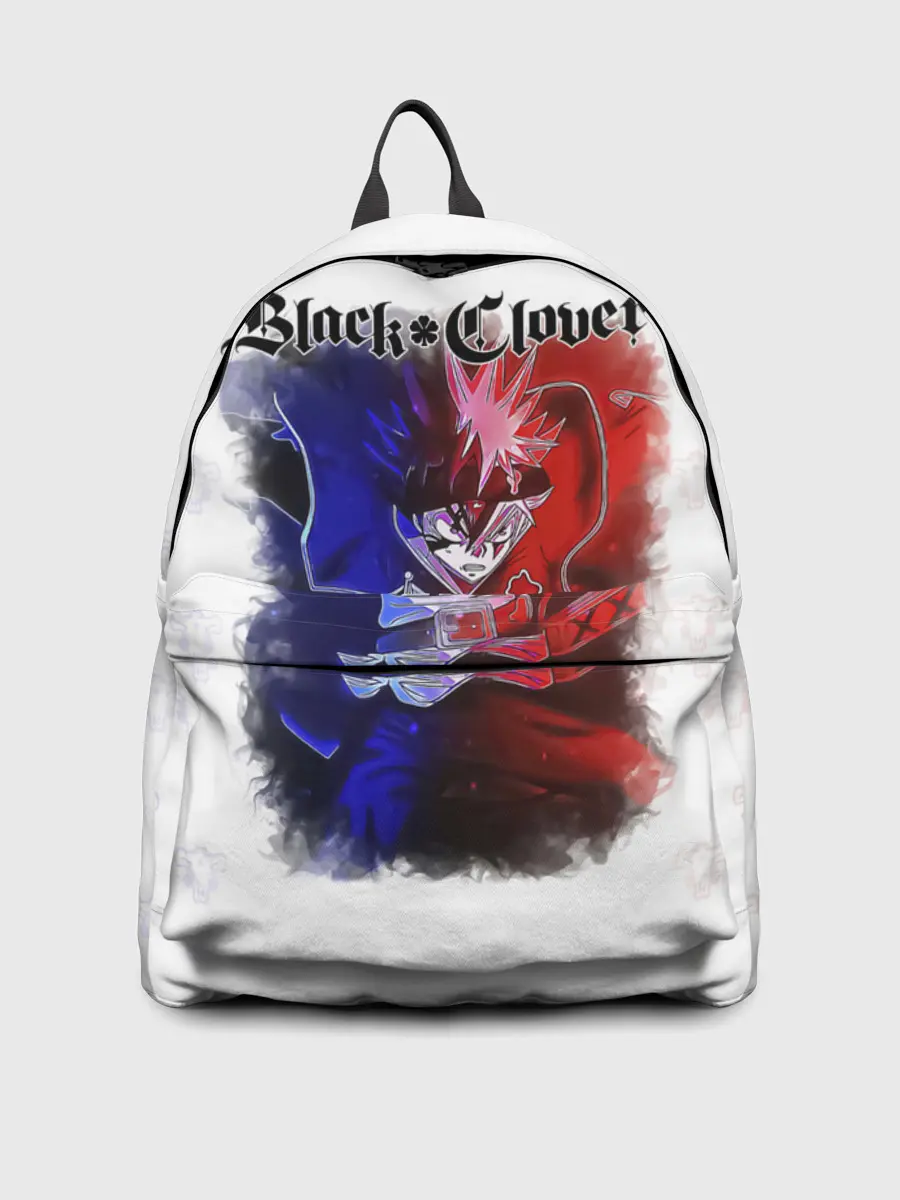 Рюкзак джинсовый / Аста Чёрный клевер | Черные быки