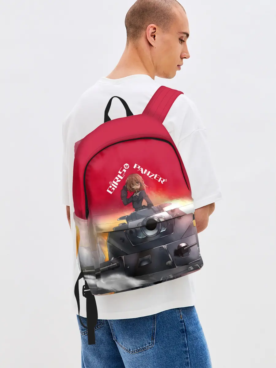 Рюкзак джинсовый / Girls und Panzer | Девушки и танки