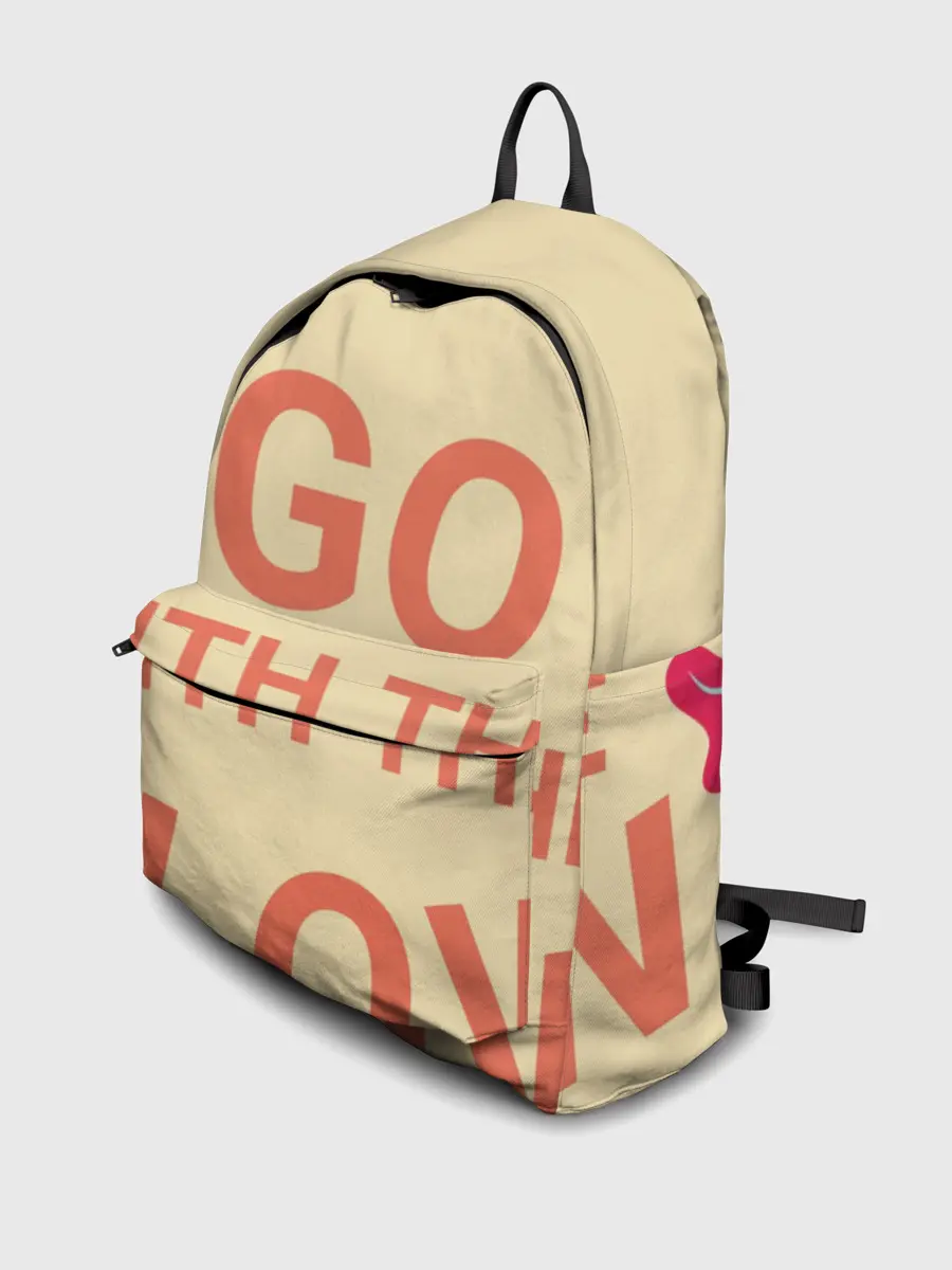 Рюкзак джинсовый / ПЛЫВИ ПО ТЕЧЕНИЮ