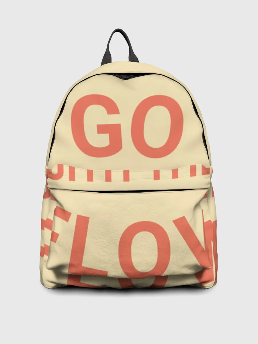 Рюкзак джинсовый / ПЛЫВИ ПО ТЕЧЕНИЮ