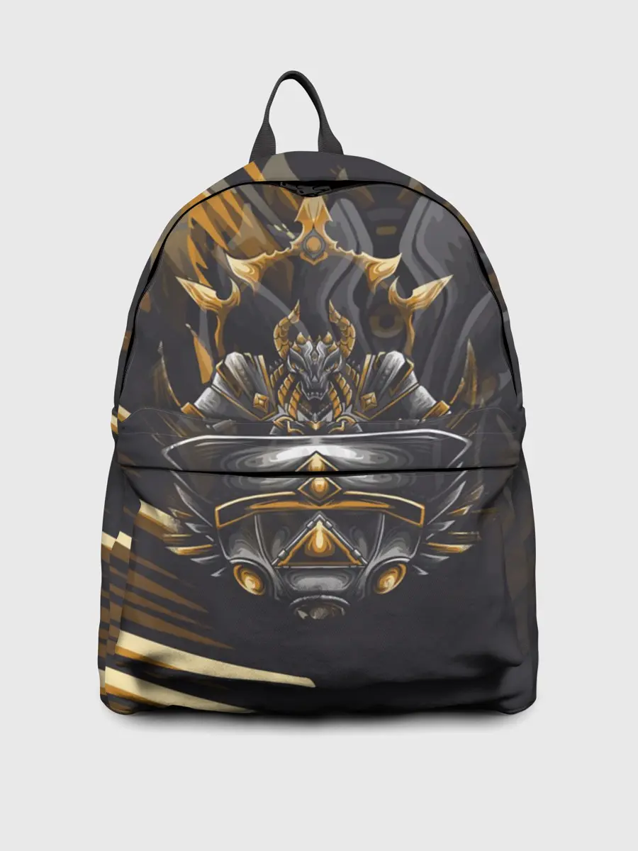 Рюкзак джинсовый / Монстр