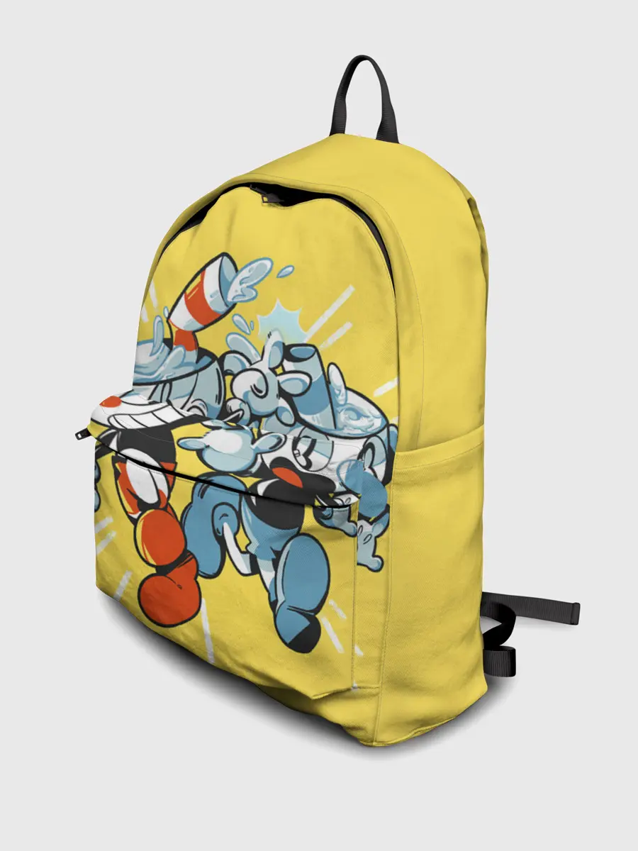 Рюкзак джинсовый / Cuphead bros
