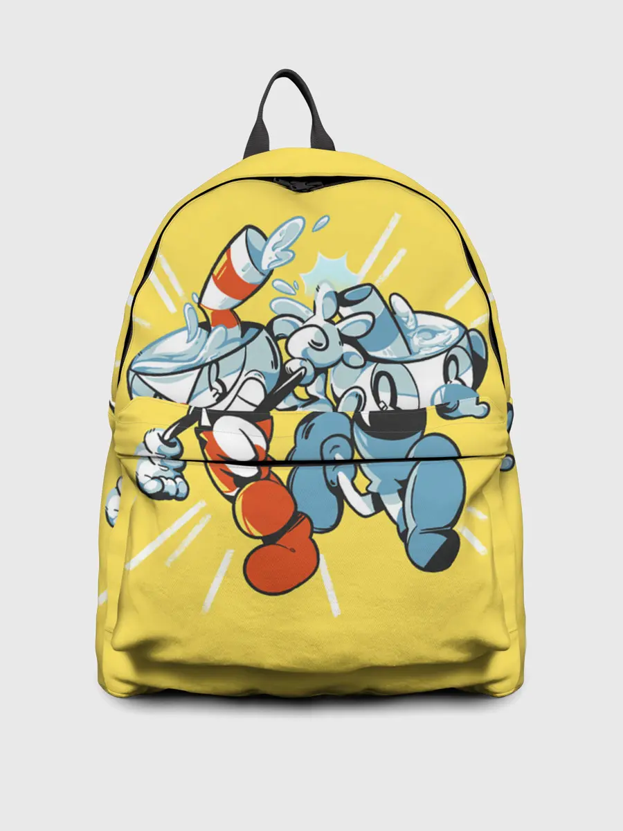Рюкзак джинсовый / Cuphead bros