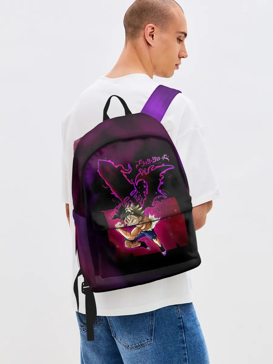 Рюкзак джинсовый / Злой мускулистый Аста