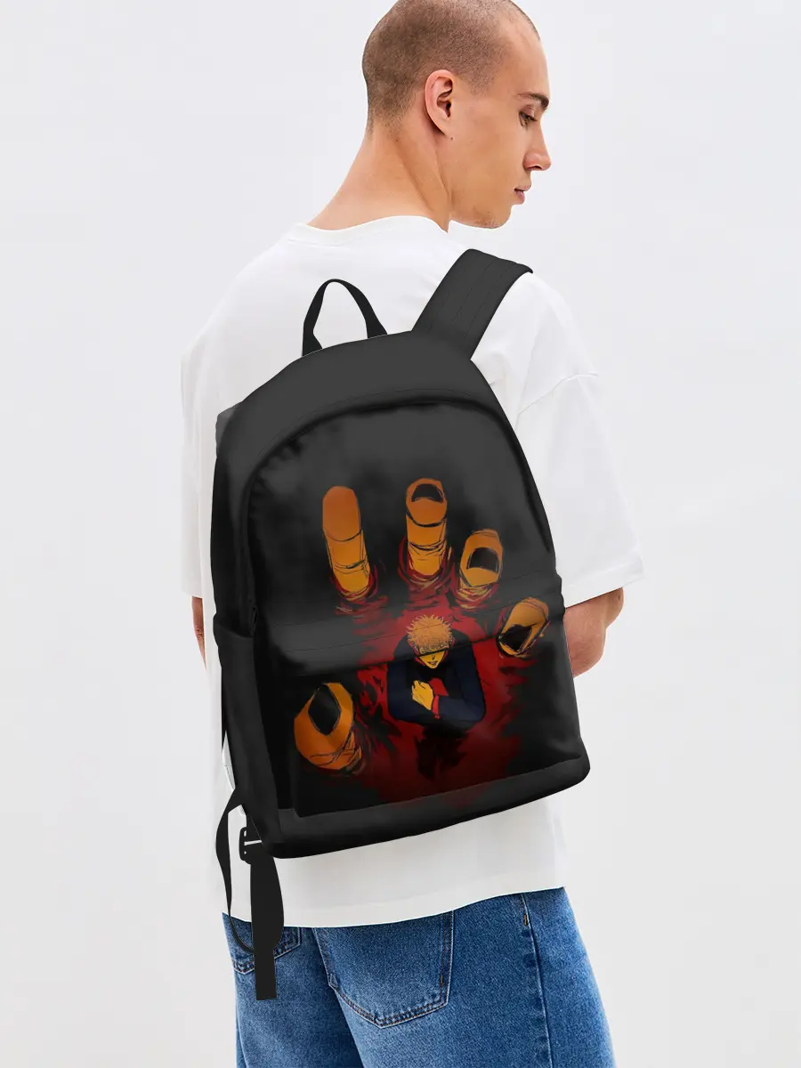 Рюкзак джинсовый / Итадори Юдзи