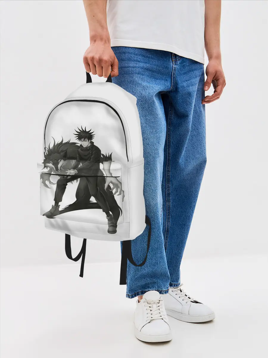 Рюкзак джинсовый / Фушигуро Мегуми